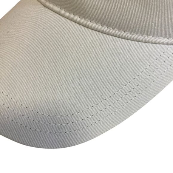 Prada Baseball Cap Cotton White